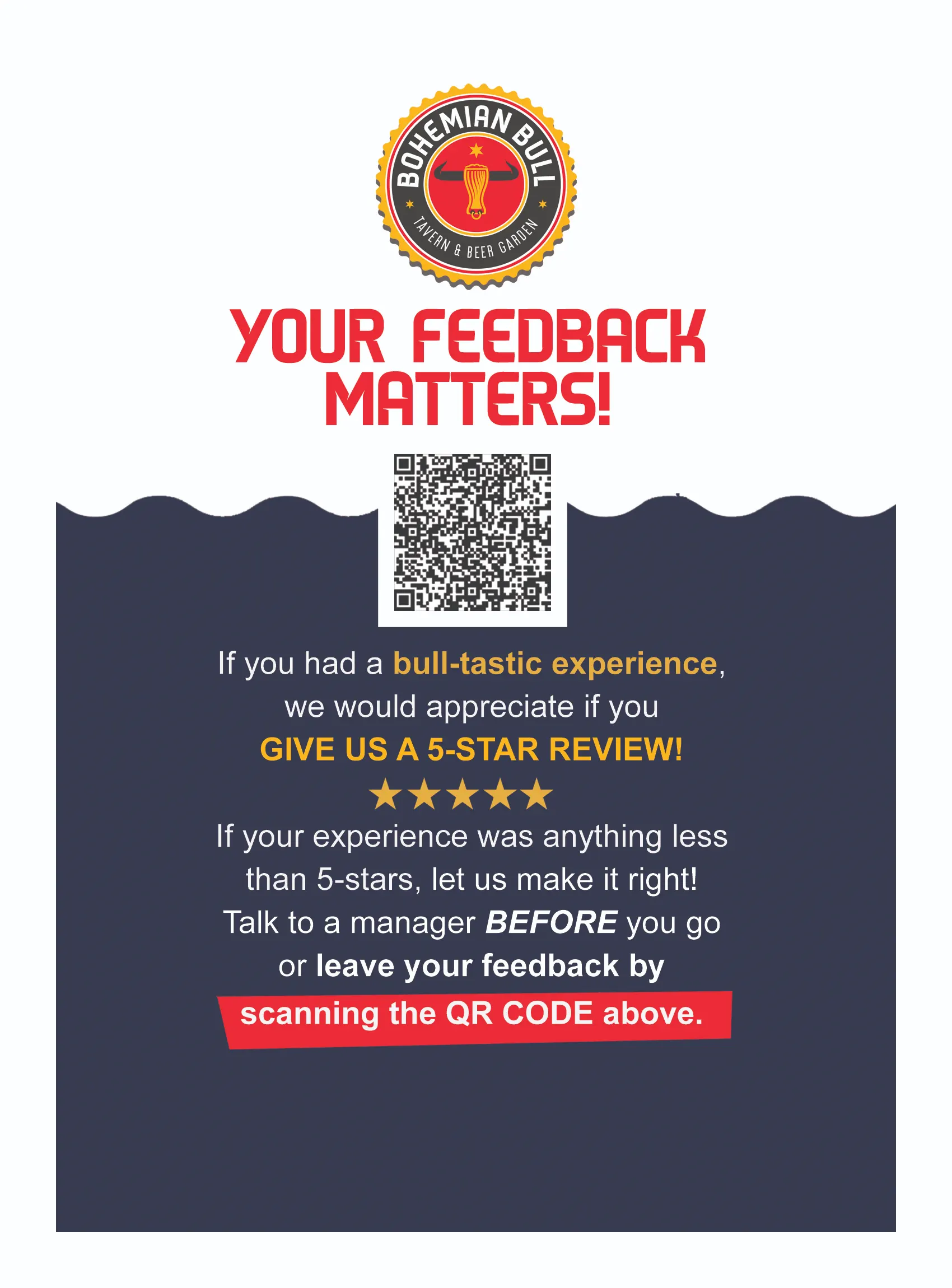 Review Request Table Topper